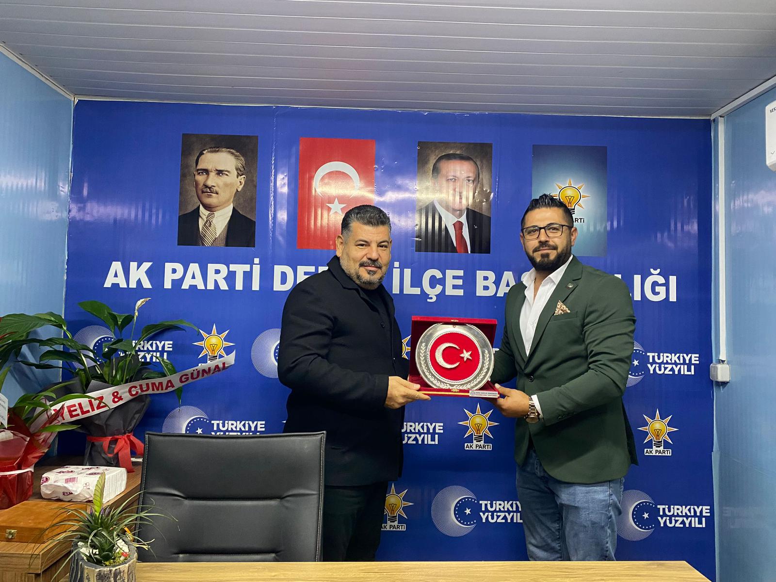 GENÇ SAĞLIK SEN HATAY’DAN BAŞKAN TÜRKMEN’E ZİYARET