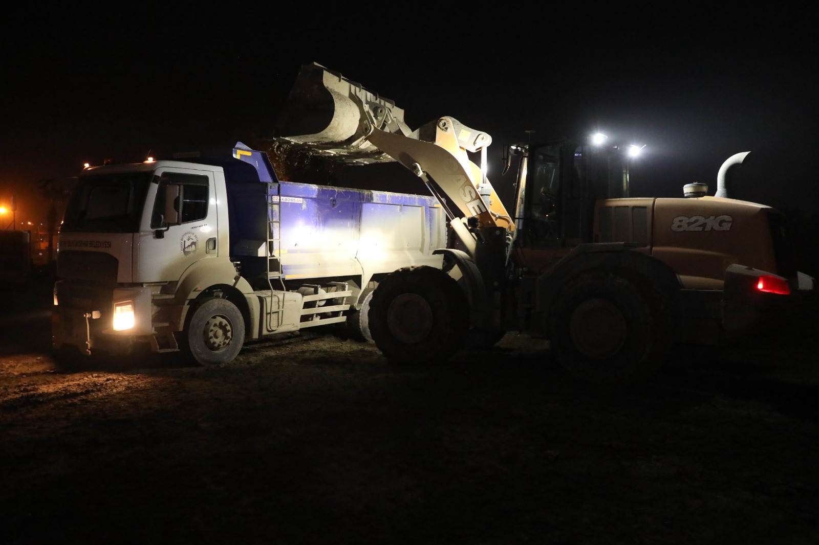 HBB’DEN HAFRİYATTA GECE MESAİSİ